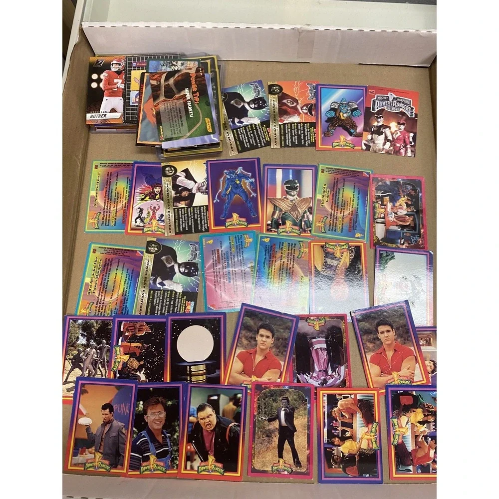 Huge Vintage Card Lot Sports, Power Rangers, Disney, Star Wars Etc